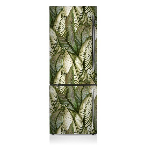 Magnetic refrigerator cover Monstera