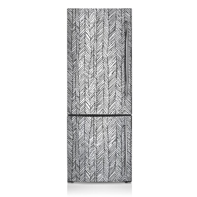 Magnetic refrigerator cover Herringbone