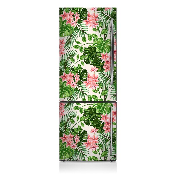 Magnetic refrigerator cover Hibiscus