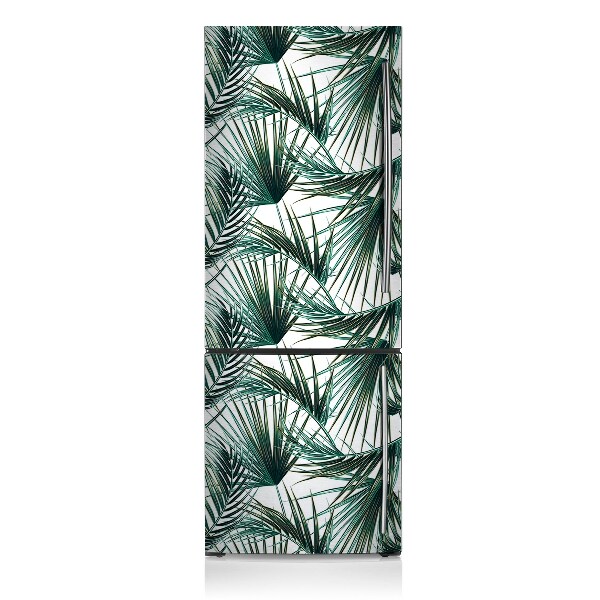 Magnetic refrigerator cover Palm tree