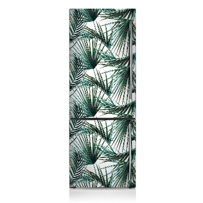 Magnetic refrigerator cover Palm tree