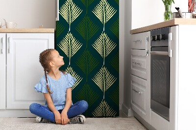 Magnetic refrigerator cover Palm tree