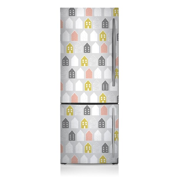 Magnetic refrigerator cover Scandinavian pattern