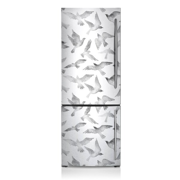 Magnetic refrigerator cover Birds