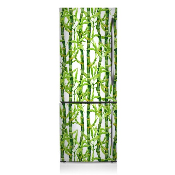 Magnetic refrigerator cover Bamboo