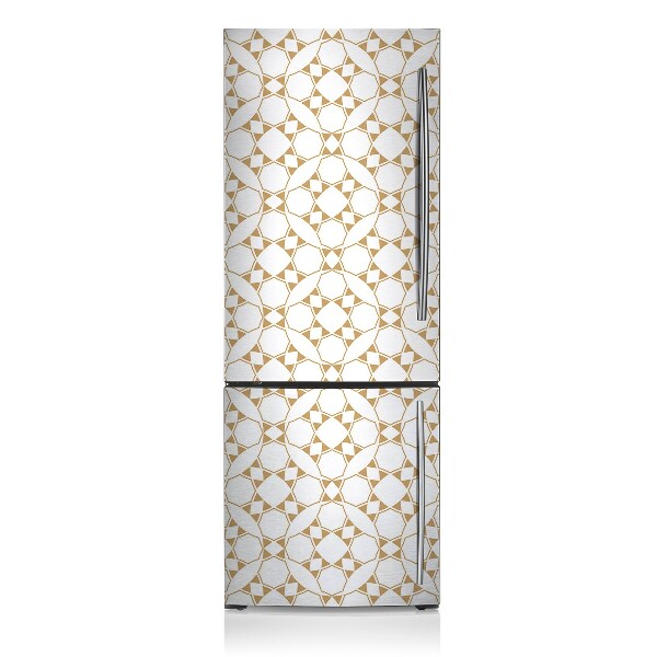 Magnetic refrigerator cover Geometric pattern