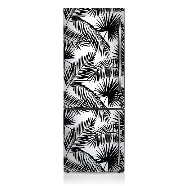 Decoration refrigerator cover Exotic leaves