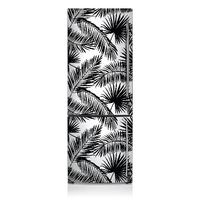 Decoration refrigerator cover Exotic leaves