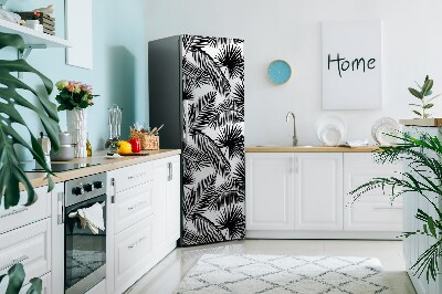 Decoration refrigerator cover Exotic leaves