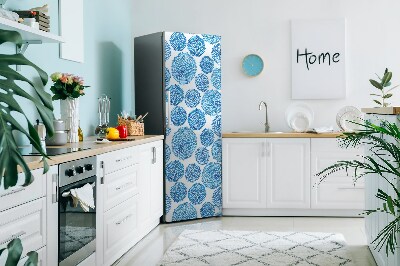 Magnetic refrigerator cover Japanese pattern