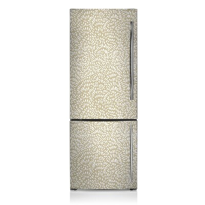 Decoration refrigerator cover Beige boho tears