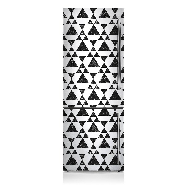 Decoration refrigerator cover Black triangles