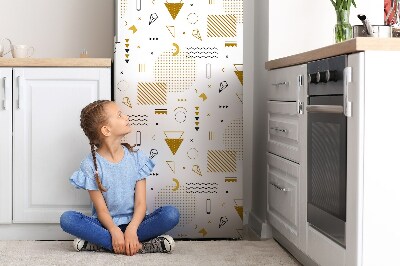 Decoration refrigerator cover Numbers in the world