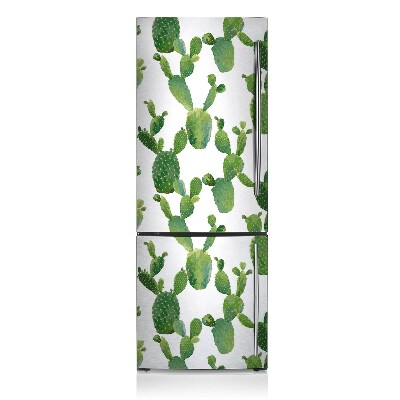 Decoration refrigerator cover Painted cactus