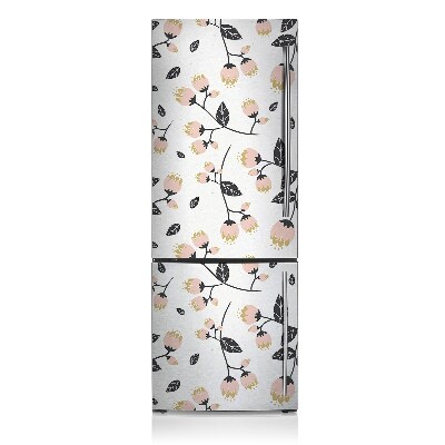 Decoration refrigerator cover Spring flowers