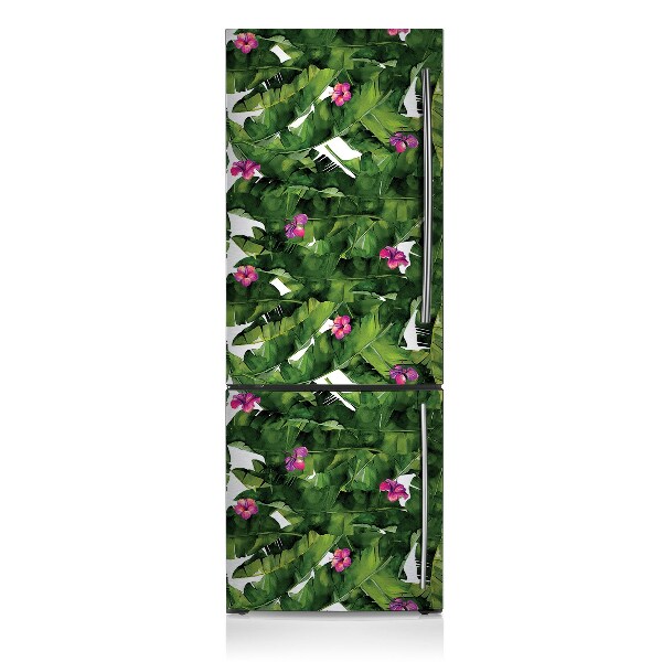 Decoration refrigerator cover Hibiscus