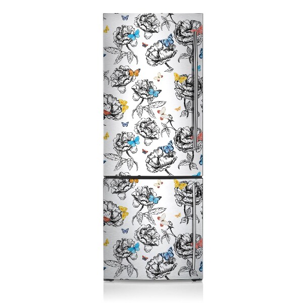 Decoration refrigerator cover Butterflies