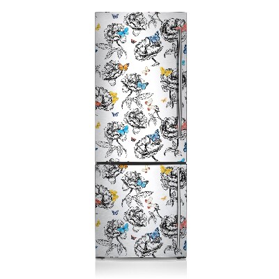 Decoration refrigerator cover Butterflies