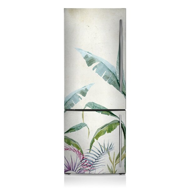 Decoration refrigerator cover Jungle vegetation