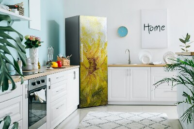 Decoration refrigerator cover Sunflowers