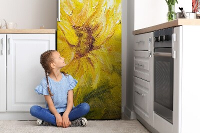 Decoration refrigerator cover Sunflowers