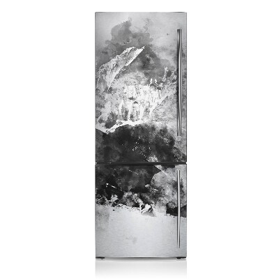 Decoration refrigerator cover Abstract mountain landscape