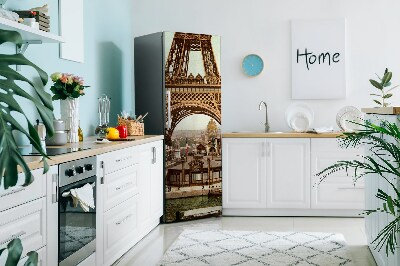 Decoration refrigerator cover Eiffel tower