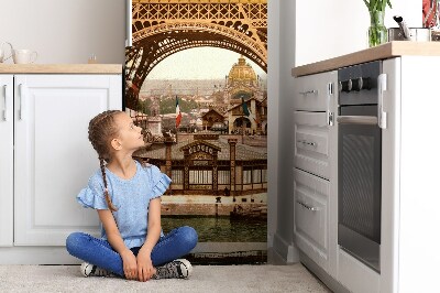 Decoration refrigerator cover Eiffel tower