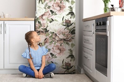 Decoration refrigerator cover Various bouquets