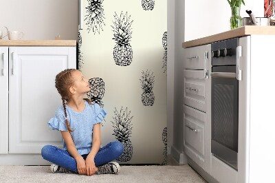 Decoration refrigerator cover Pineapple pattern