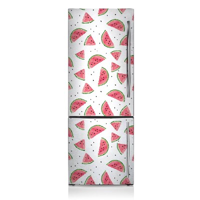 Decoration refrigerator cover Rain with watermelon