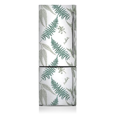 Decoration refrigerator cover Fern