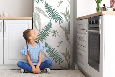 Decoration refrigerator cover Fern