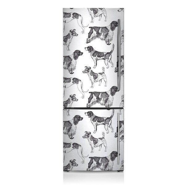 Decoration refrigerator cover Model dogs