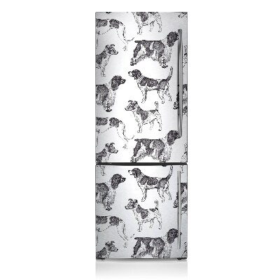 Decoration refrigerator cover Model dogs