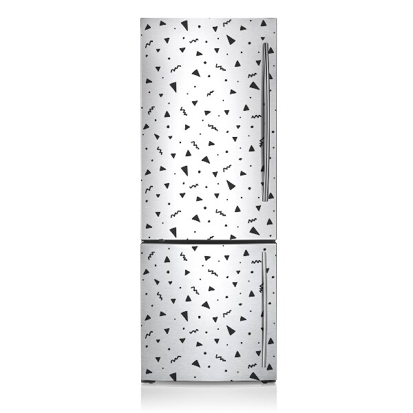 Decoration refrigerator cover Geometric figures