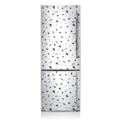 Decoration refrigerator cover Geometric figures