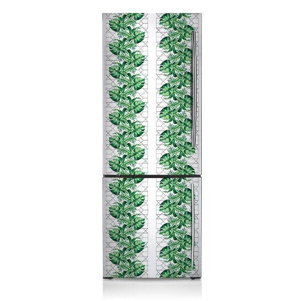 Decoration refrigerator cover Geometric lines