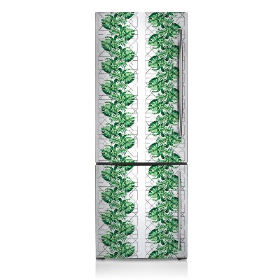 Decoration refrigerator cover Geometric lines