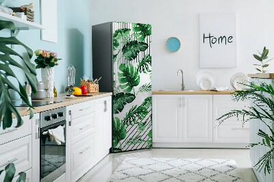 Decoration refrigerator cover Dots and leaves