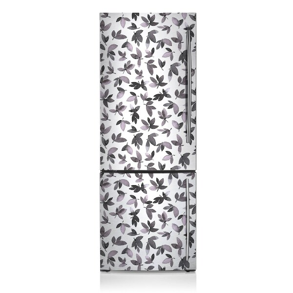 Magnetic refrigerator cover Leaves of the trees