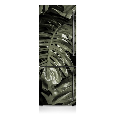 Magnetic refrigerator cover Banana leaves