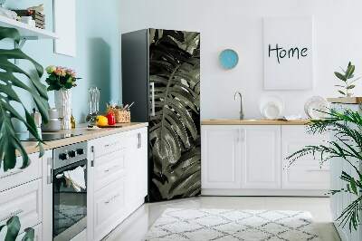 Magnetic refrigerator cover Banana leaves