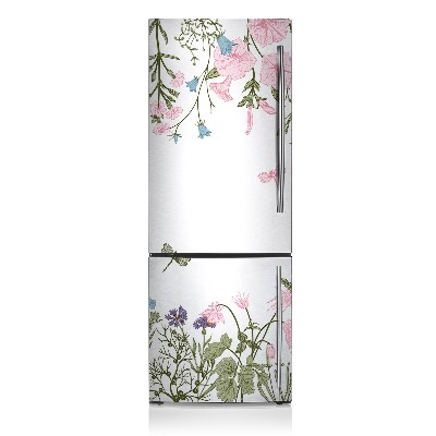 Magnetic refrigerator cover Spring flowers