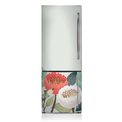 Decoration refrigerator cover Spring flowers