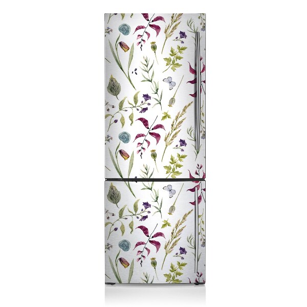 Decoration refrigerator cover Botanical flower