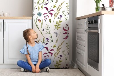 Decoration refrigerator cover Botanical flower