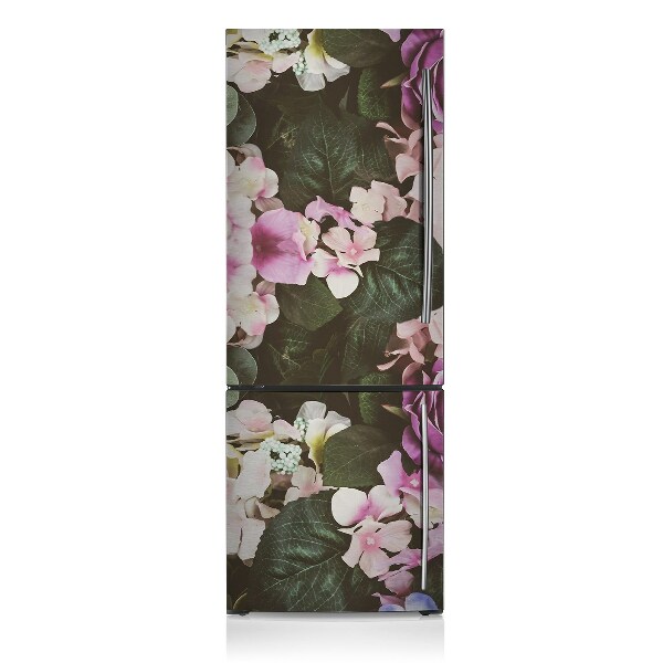 Decoration refrigerator cover Baroque flowers