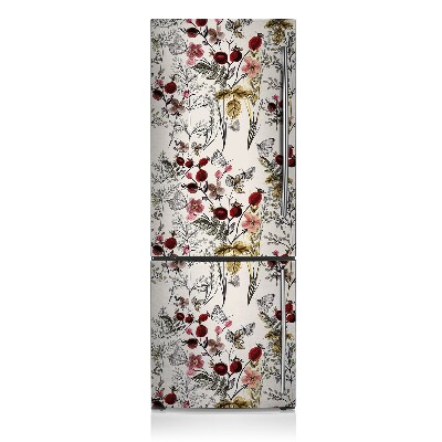 Decoration refrigerator cover Field flowers