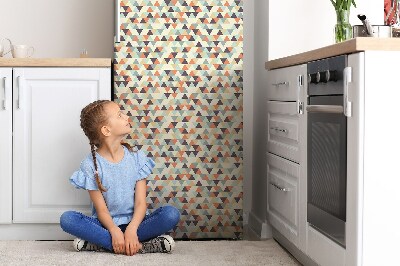 Decoration refrigerator cover Small triangles